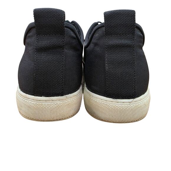 James Perse Carbon Low Men's Black Low Top Sneakers Size 9 Made in Italy - Picture 5 of 8